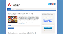 Desktop Screenshot of caffetteriavincente.com